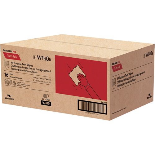 Essuie-tout PRO Tuff-Job pour mamelle, Tout usage, 10-1/4" lo x 9-1/8" la Ontario Packaging