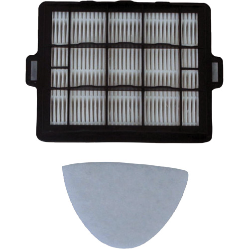 Ensemble de pr&eacute;filtre HEPA pour moteur et filtre d'&eacute;chappement en mousse pour aspirateur sac-&agrave;-dos Ergo et Ergo Pro Ontario Packaging