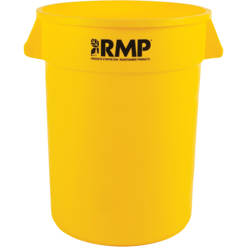 Garbage Bin, Polyethylene, 32 US gal. Ontario Packaging