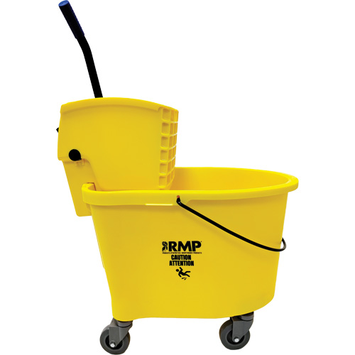 Seau pour vadrouille, Pression lat&eacute;rale, 8,75 gal. US (35 pintes) Ontario Packaging
