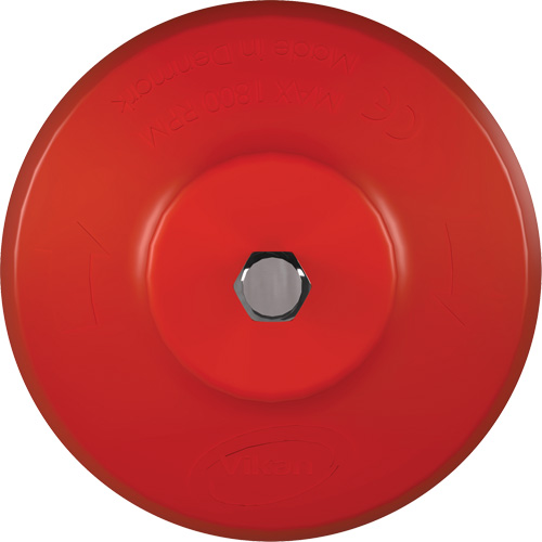 Brosse ronde HyDrive pour perceuse, Soies Tr&egrave;s ferme, Longueur de 3-1/10", Rouge Ontario Packaging