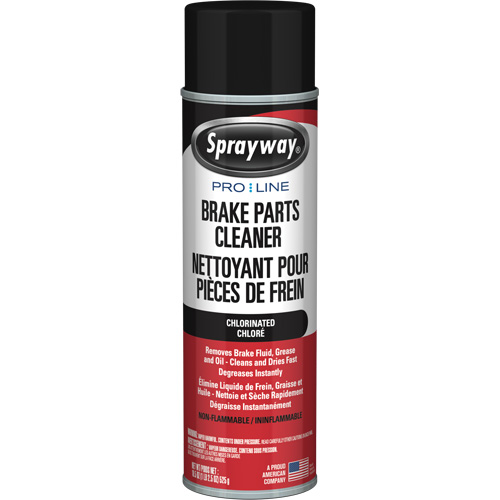 Nettoyant pour pi&egrave;ces de freins Pro Line avec tr&egrave;s faible teneur en COV, Canette a&eacute;rosol Ontario Packaging