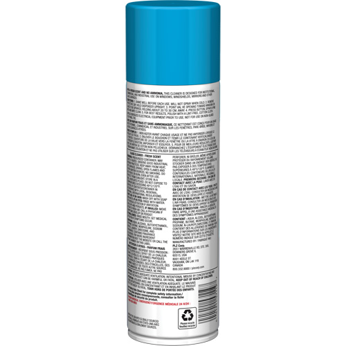 Nettoyant pour vitres Pro Line sans ammoniaque, au parfum frais, 19 oz., Canette a&eacute;rosol Ontario Packaging