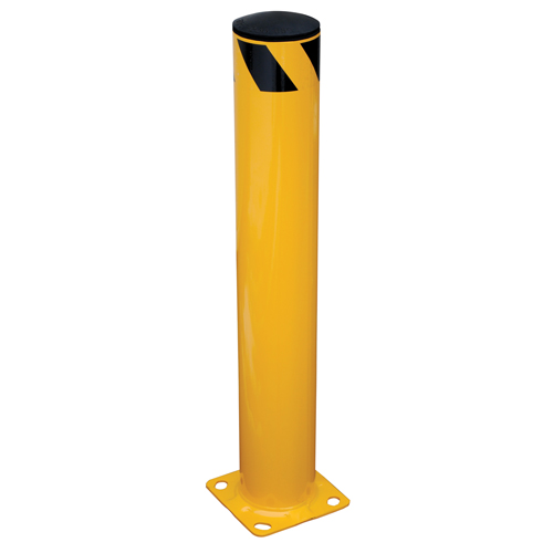 Safety Bollard, Steel, 36" H x 5.5" W, Yellow Ontario Packaging