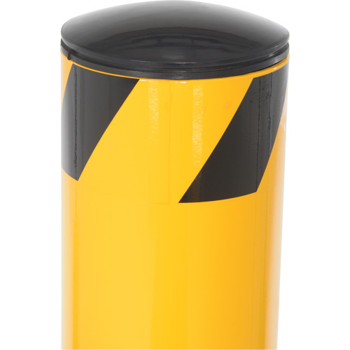 Borne, Acier, 42" h x 5-1/2" la, Jaune Ontario Packaging