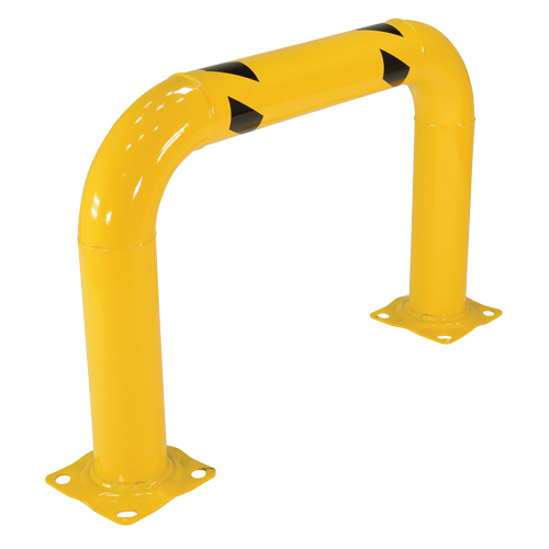 High Profile Machinery Guards, 3' W x 2' H, Yellow Ontario Packaging