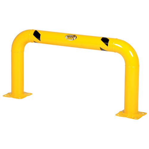 High Profile Machinery Guards, 4' W x 2' H, Yellow Ontario Packaging