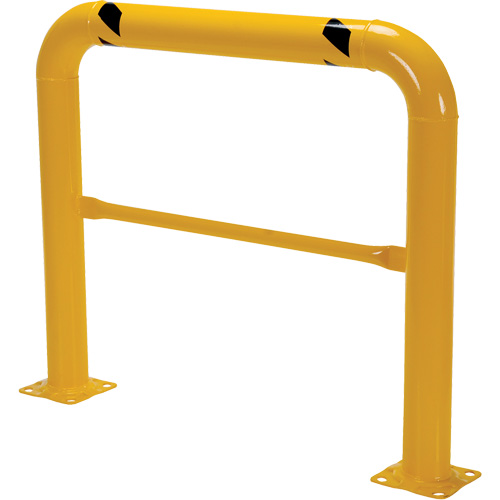 High Profile Machinery Guards, 4' W x 3.5' H, Yellow Ontario Packaging