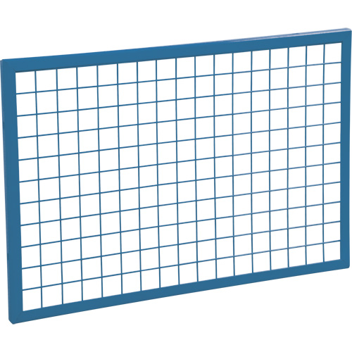 Wire Mesh Partition Components - Panels, 2' H x 3' W Ontario Packaging