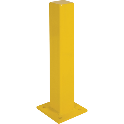 Butoirs robustes, Acier, 24" h x 4" la, Jaune Ontario Packaging