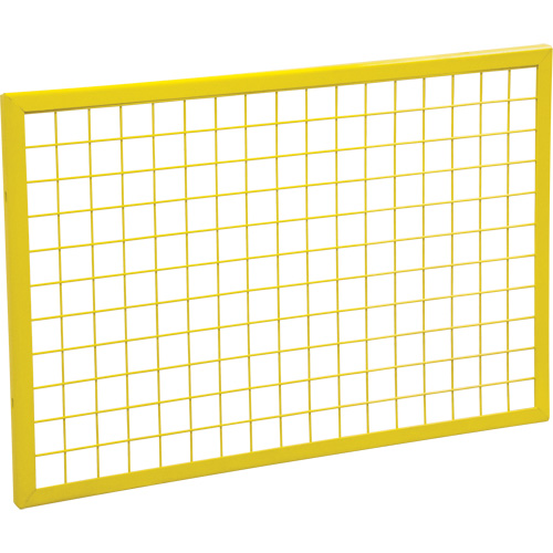 Wire Mesh Partition Components - Panels, 2' H x 3' W Ontario Packaging