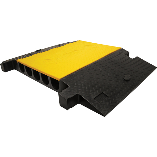 Yellow Jacket&reg; Heavy Duty Cable Protector, 5 Channels, 35.75" L x 57.25" W x 5.125" H Ontario Packaging