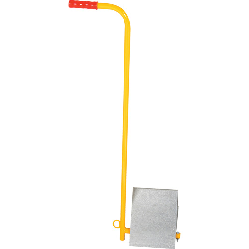 Cale de roues en aluminium avec poign&eacute;e, 7" la x 11-7/8" p x 7-11/16" h Ontario Packaging