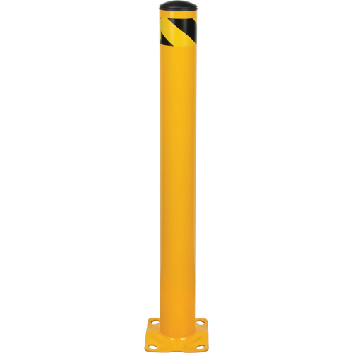 Butoir, Acier, 42" h x 4-1/2" la, Jaune Ontario Packaging