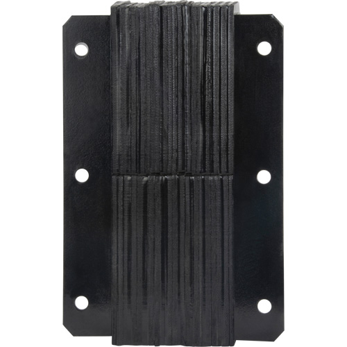 Laminated Dock Bumpers, Vertical, Rubber, 11" W x 4" D x 20" H Ontario Packaging