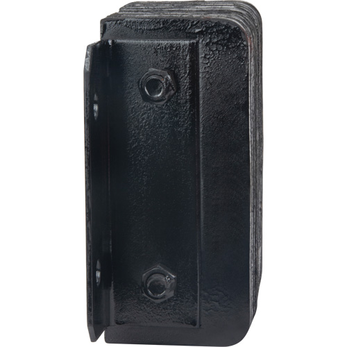 Butoirs de quai lamell&eacute;s, Horizontal, Caoutchouc, 12" la x 4" p x 10" h Ontario Packaging