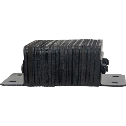 Butoirs de quai lamell&eacute;s, Horizontal, Caoutchouc, 12" la x 4" p x 10" h Ontario Packaging