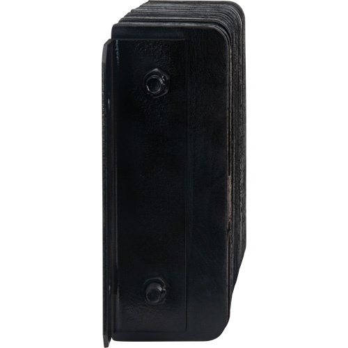 Butoirs de quai lamell&eacute;s, Horizontal, Caoutchouc, 18" la x 4" p x 12" h Ontario Packaging