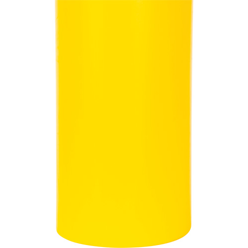 Capuchon en poly&eacute;thyl&egrave;ne pour borne de protection, 6-5/8" dia. x 52" l, Rouge/Jaune Ontario Packaging