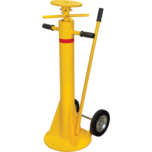 100,000 lbs. Static Capacity Trailer Jack, 20 tons Lift Capacity Ontario Packaging