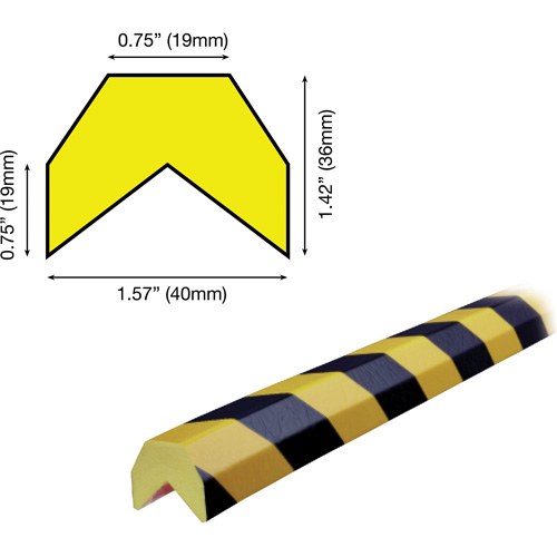 AA Profile 5M Corner Protection Bumper Guard Ontario Packaging