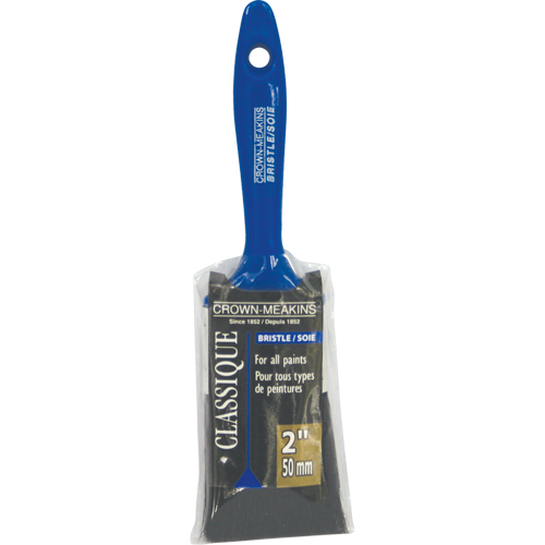 Classic Paint Brush, Bristle, Plastic Handle, 2" Width Ontario Packaging