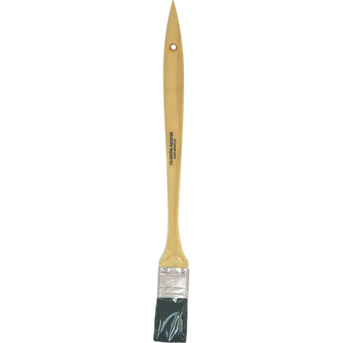 Radiator Paint Brush, Bristle, Wood Handle, 1-1/2" Width Ontario Packaging