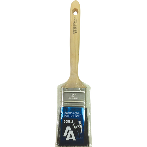 Pinceau &agrave; soies droites, Soies, Manche Bois, Largeur de 2" Ontario Packaging