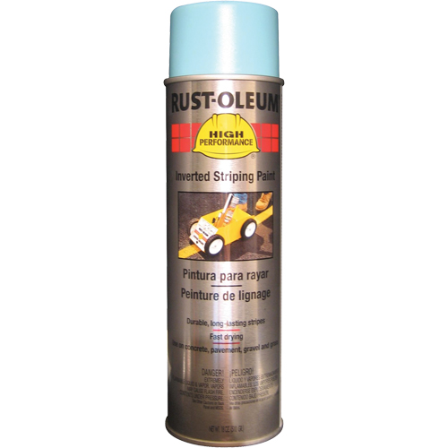 Peinture pour traçage de ligne invers&eacute;e System 2300, Bleu, 18 oz, Canette a&eacute;rosol Ontario Packaging