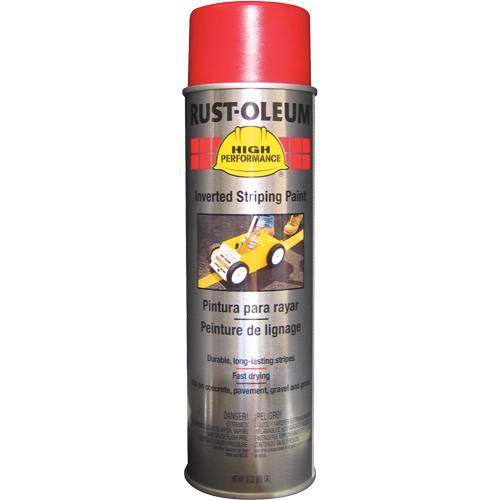 Peinture pour traçage de ligne invers&eacute;e System 2300, Rouge, 18 oz, Canette a&eacute;rosol Ontario Packaging
