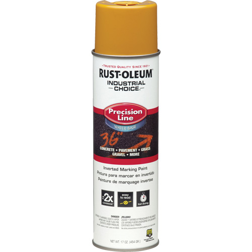 Peinture de marquage lin&eacute;aire de pr&eacute;cision &agrave; base d'eau M1800, 17 oz, Canette a&eacute;rosol Ontario Packaging