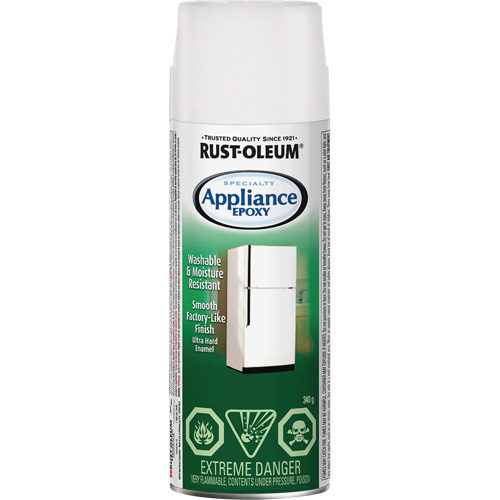 Specialty Appliance Epoxy Coating, Aerosol Can, White Ontario Packaging