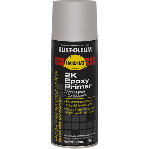Appr&ecirc;t &eacute;poxydique 2K &agrave; haute performance en a&eacute;rosol du syst&egrave;me V2300, Gris, 13 oz, Canette a&eacute;rosol Ontario Packaging