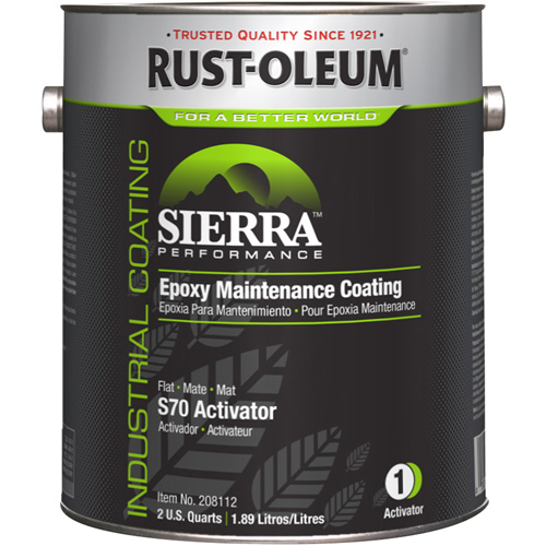 Sierra Performance S70/S71 Water-Based Epoxy Acrylic Primer Activator, Gallon, White Ontario Packaging