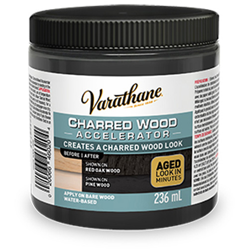 Acc&eacute;l&eacute;rateur de vieillissement du bois Varathane, 236 ml, Canette, Noir Ontario Packaging