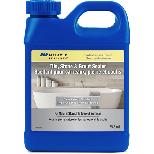 Miracle Sealants&reg; Tile, Stone & Grout Sealer, Jug Ontario Packaging