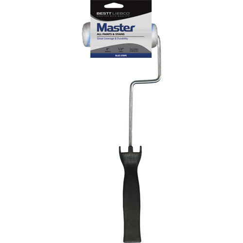 Master Blue Stripe Mini Roller Cover, 2 Pieces Ontario Packaging