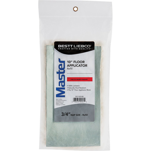 Tampon de rechange pour applicateur pour plancher en cuir d'agneau Ontario Packaging