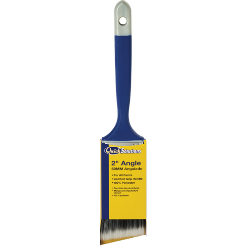 Pinceau &agrave; angle Quick Solutions, Polyester, Manche Plastique, Largeur de 2" Ontario Packaging