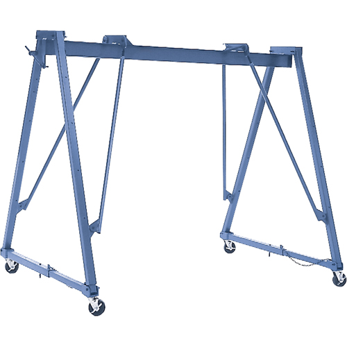 Adjustable Gantry Cranes, 15' L, 6000 lbs. (3 tons) Capacity Ontario Packaging