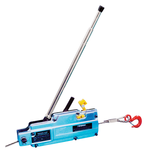 Tirfor&reg; Wire Rope Hoist - T516D, 7/16" Wire Diameter, 4000 lbs. (2 tons) Capacity Ontario Packaging