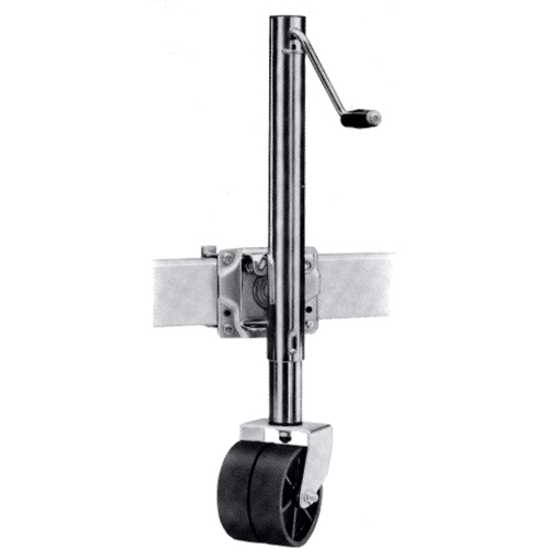 Marine Jacks - Dual Wheel Heavy-Duty Swivel Jack Ontario Packaging