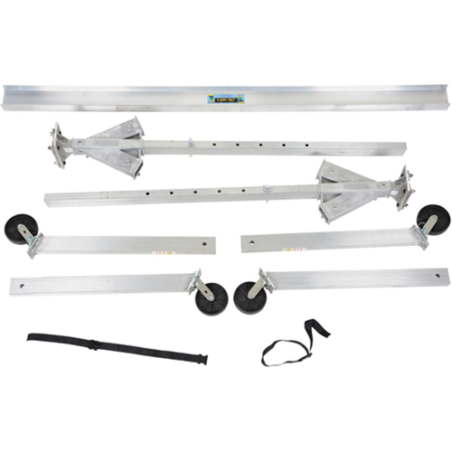 Adjustable Aluminum Gantry Crane, 10' L, 2000 lbs. (1 tons) Capacity Ontario Packaging