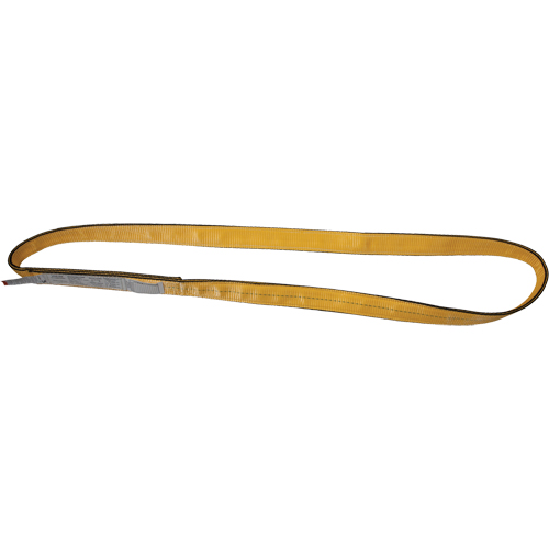 &eacute;lingues de levage en polyester, Pli Double, Sans fin, Type 5, 1" la x 3' lo, Capacit&eacute; verticale 6200 lb Ontario Packaging