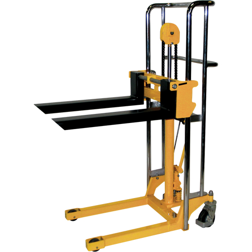 Gerbeur hydraulique pour chariot &eacute;l&eacute;vateur - VL47, Fonctionnement Pompe au pied, Capacit&eacute; 880 lb, Lev&eacute;e max 47" Ontario Packaging