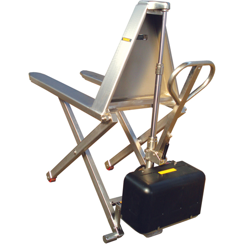 Stainless Steel Electric High Lift - SSTHL27E, Stainless Steel, 2200 lbs. Capacity Ontario Packaging