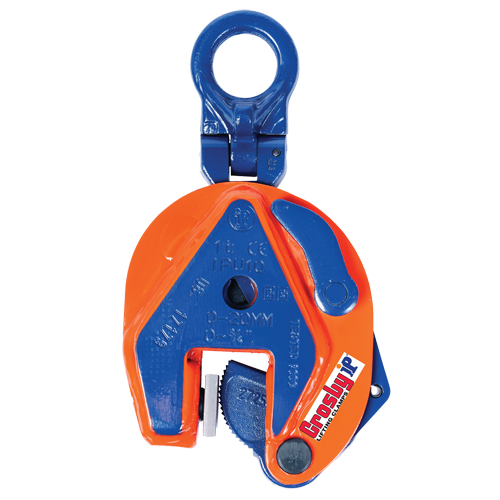 IPU10 Universal Lifting Clamp, 12000 lbs. (6 tons), 0" - 2" Jaw Opening Ontario Packaging