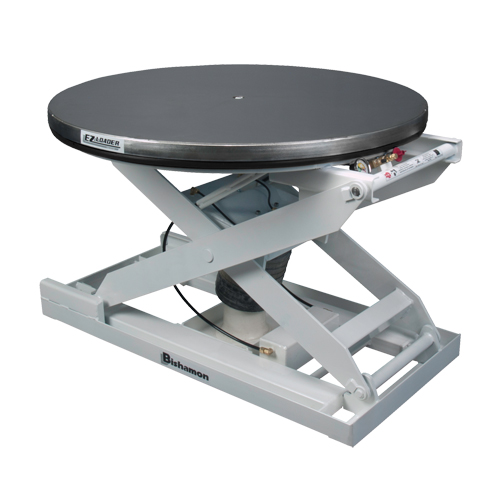 EZ Loader&reg; E Self-Levelling Pallet Positioner - Stainless Platform, 43" L x 43" W, 4000 lbs. Cap. Ontario Packaging