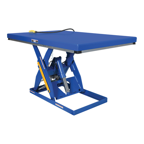 Hydraulic Scissor Lift Table, Steel, 48" L x 40" W, 3000 lbs. Cap. Ontario Packaging