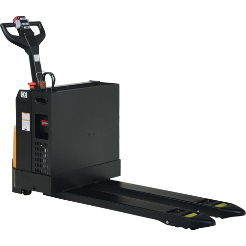 Fully Powered Electric Pallet Truck, 4500 lbs. Cap., 48" L x 30.25" W Ontario Packaging